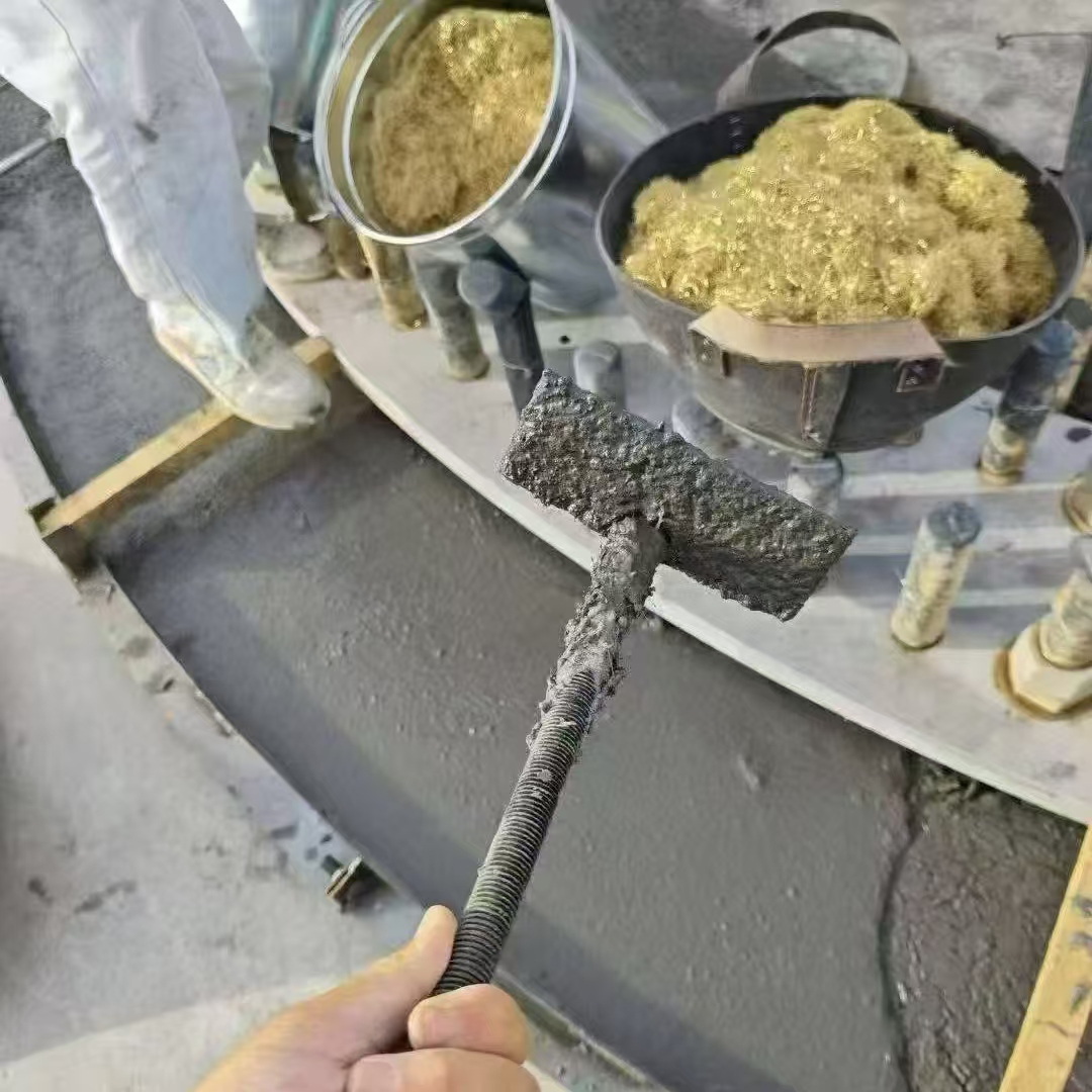 得荣C120钢纤维高强无收灌浆料 轧机压缩机汽轮机发电机锻压设备底座灌浆材料